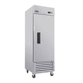 23 Cu.ft Commercial Freezer, 27" Width, 1 Door, Stainless Steel ETL Approved, Upright Storage, DOBA-FZ27