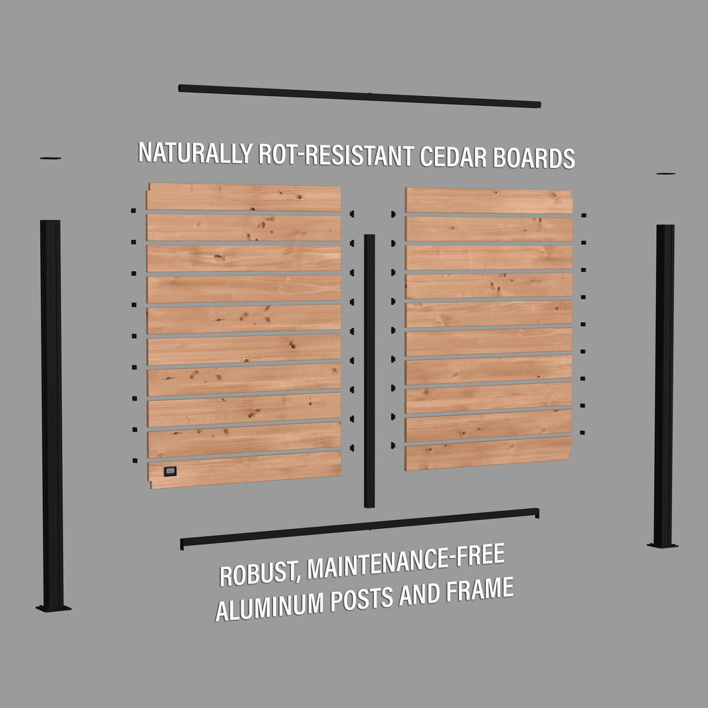 Privacy Wall 8x6