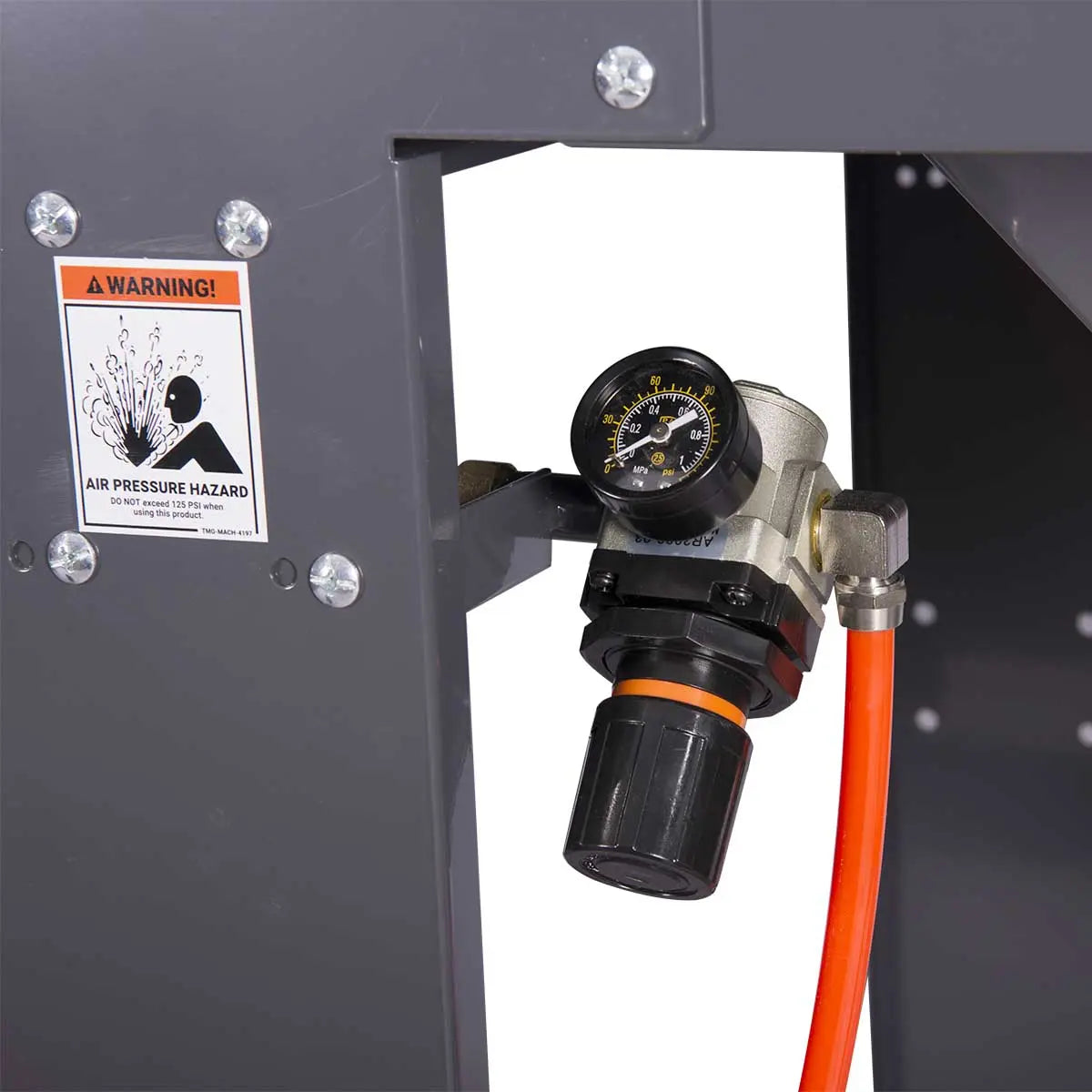 235 Gallon/880L Commercial Cabinet Sandblaster, Dual Station Side-by-Side, Vacuum System, Oversized Window TMG-ABC88