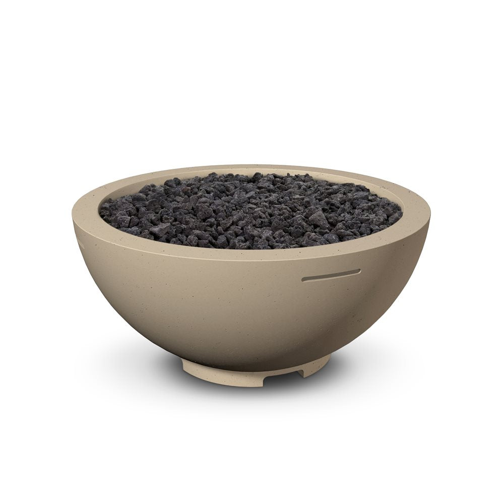 American Fyre Designs Cafe Blanco – Brasero vasque 32" au propane