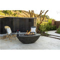 American Fyre Designs Calais Oval Smoke Firetable - LP