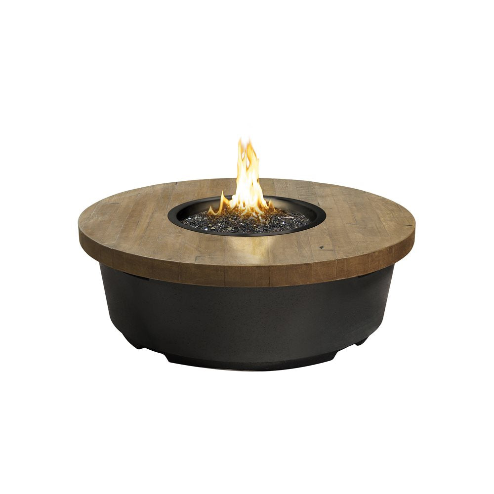 American Fyre Designs Contempo Reclaimed Wood Firetable, LP