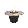 American Fyre Designs Cosmopolitan Silver Pine Firetable - Natural Gas