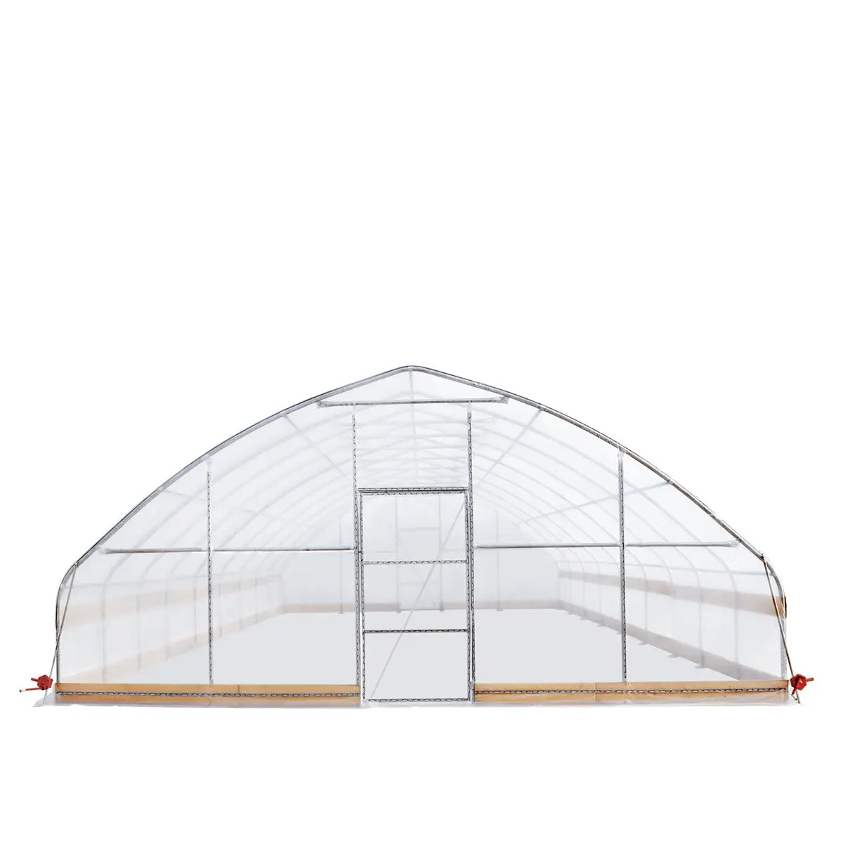 25' x 40' Tunnel Greenhouse Grow Tent w/6 Mil Clear EVA Plastic Film, Cold Frame, Hand Crank Roll-Up Sides, Peak Ceiling Roof, TMG-GH2540-V2(Previously GH2540)