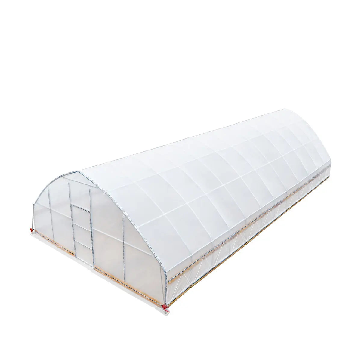 25' x 50' Tunnel Greenhouse Grow Tent w/6 Mil Clear EVA Plastic Film, Cold Frame, Hand Crank Roll-Up Sides, Peak Ceiling Roof, TMG-GH2550-V2(Previously GH2550)