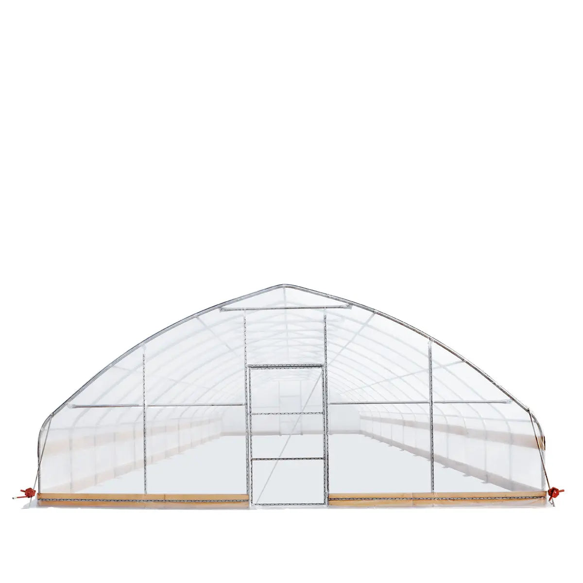 25' x 50' Tunnel Greenhouse Grow Tent w/6 Mil Clear EVA Plastic Film, Cold Frame, Hand Crank Roll-Up Sides, Peak Ceiling Roof, TMG-GH2550-V2(Previously GH2550)