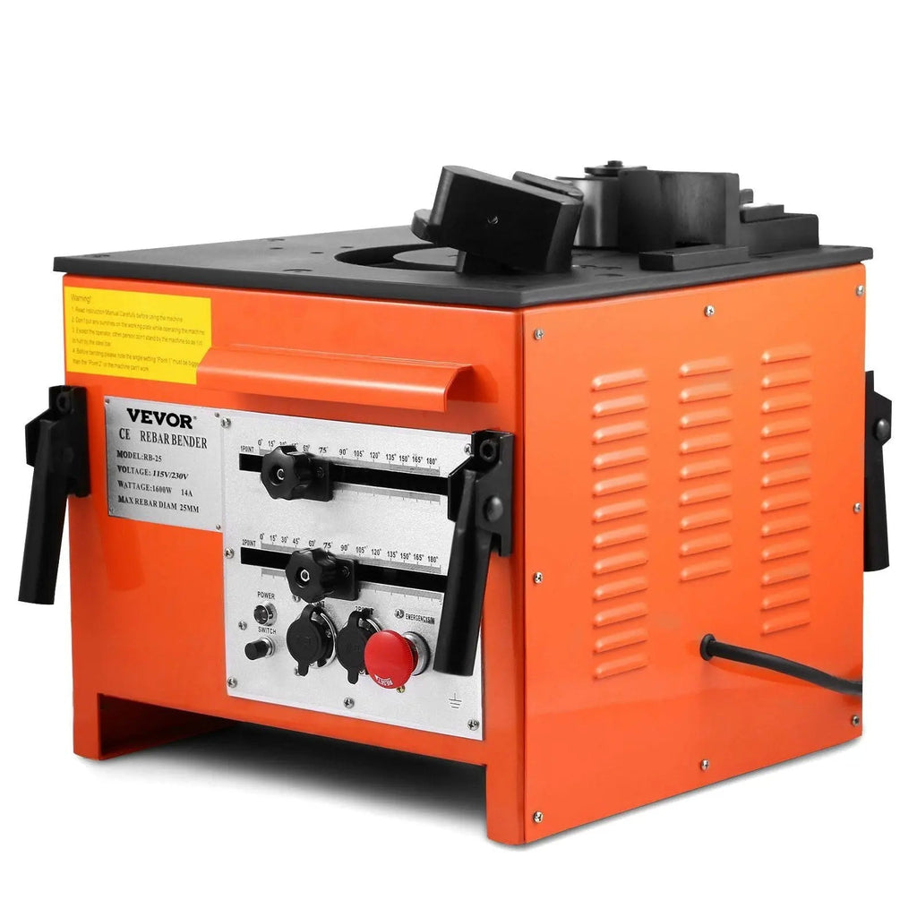 25mm Rebar Bender, Efficient Electric Tool for Bending Steel Rods, DOBA-RB25