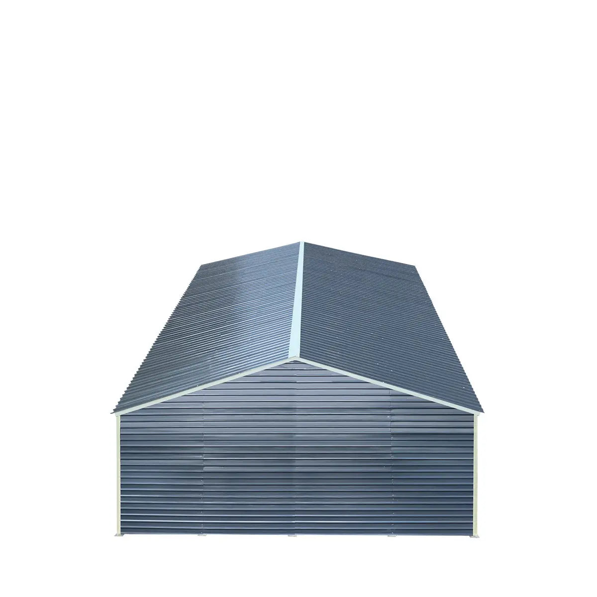 26' x 40' Metal Garage Shed, 9' High Double Front Doors, 14' Peak, 1040 Sq-Ft TMG-MS2640