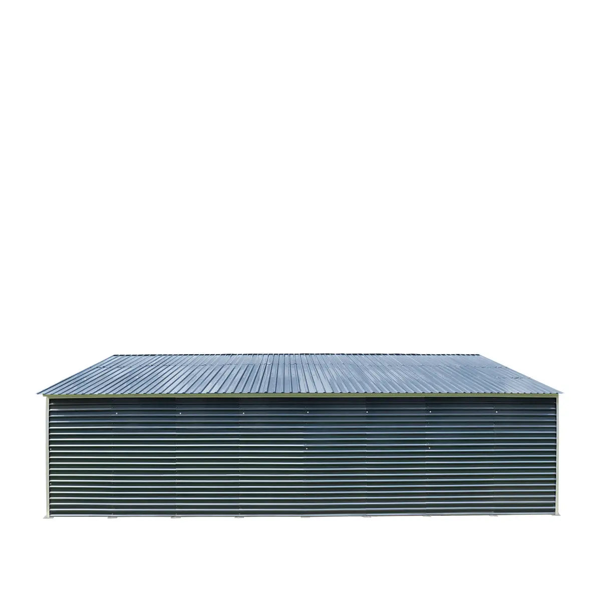 26' x 40' Metal Garage Shed, 9' High Double Front Doors, 14' Peak, 1040 Sq-Ft TMG-MS2640