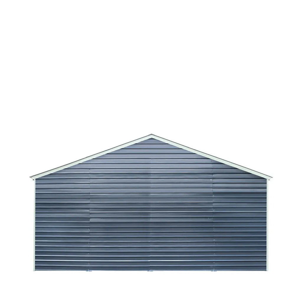 26' x 40' Metal Garage Shed, 9' High Double Front Doors, 14' Peak, 1040 Sq-Ft TMG-MS2640
