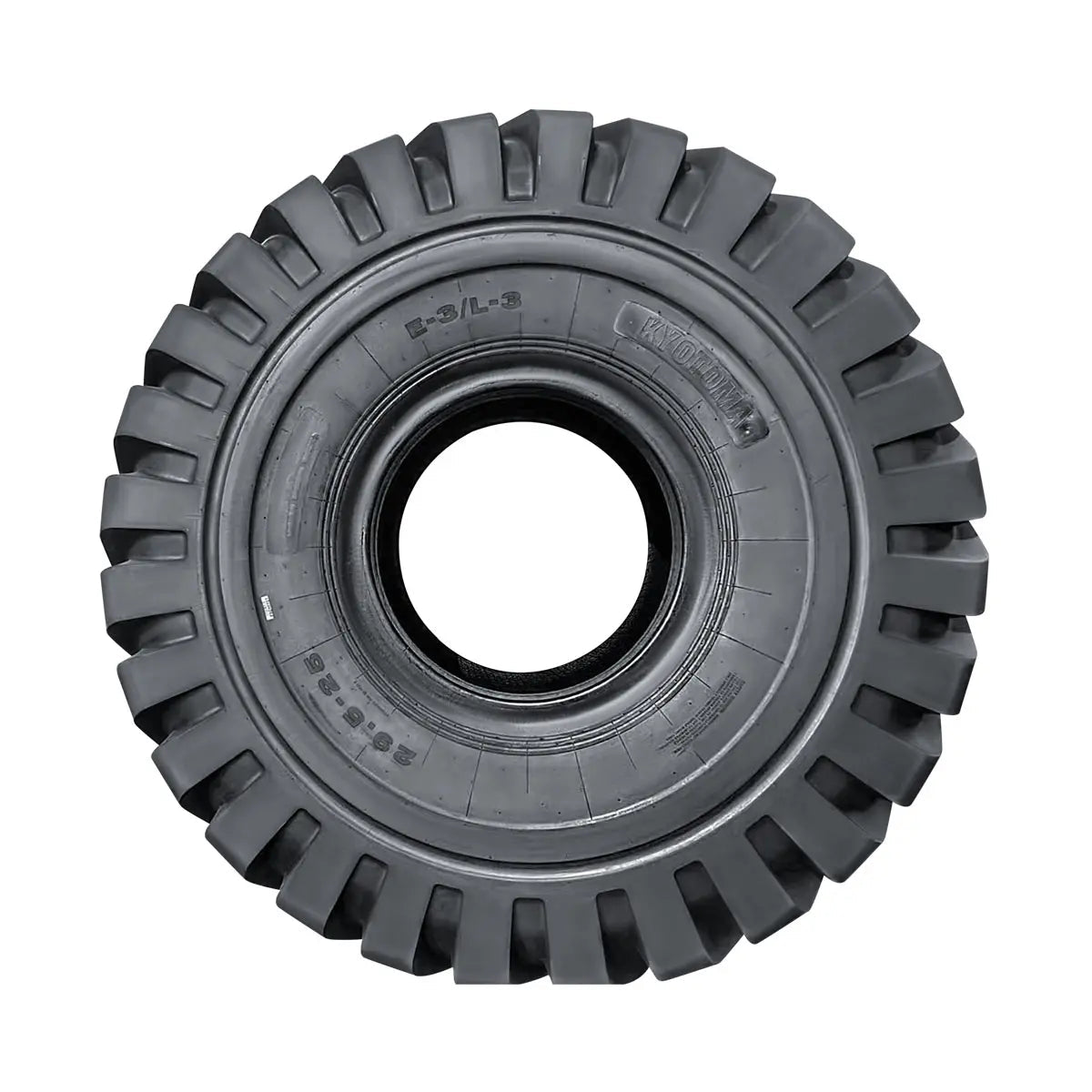 29-½" X 25" 28PR Wheel Loader Tire (E3/L3), (Discontinued – No Longer Available)