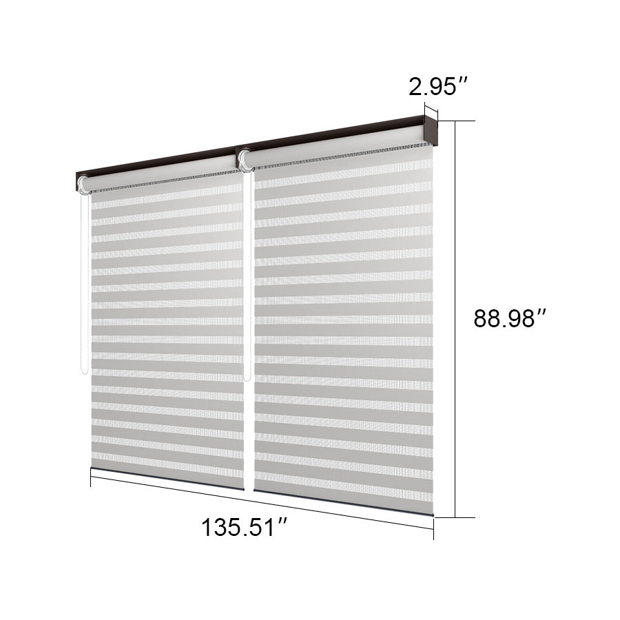 PURPLE LEAF Athena Louvered Pergola Bronze Outdoor Aluminum Pergola with Roller Blind Adjustable Gazebo for Patio Deck Garden