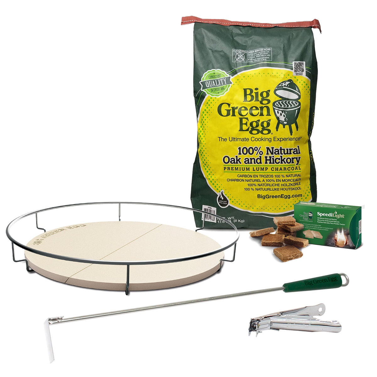 2XL Big Green Egg + intEGGrated Nest Package