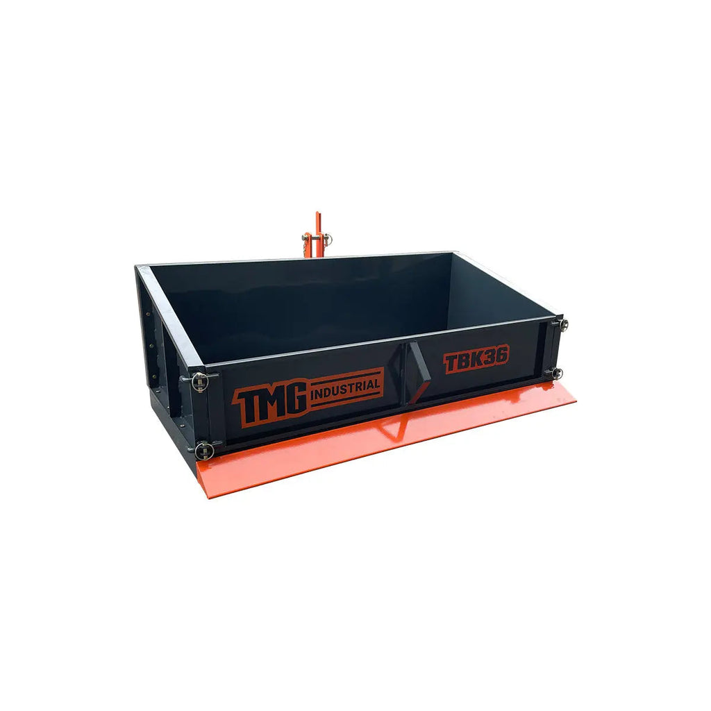 3 Point Hitch Transport Box, Manual Tipping, 25-30 HP Tractors, TMG-TBK36