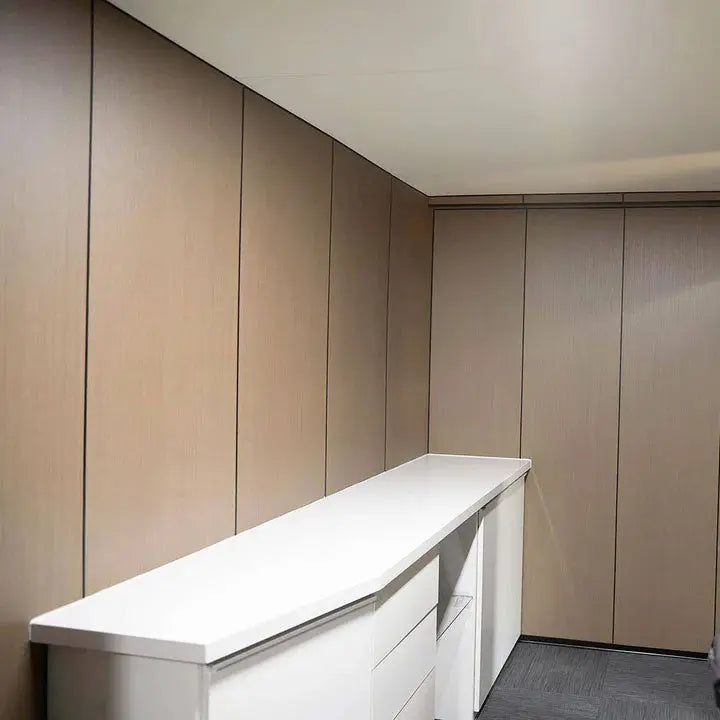 30' Custom Built Steel Container Office, Working Area & Manager's Office, 1 Leather Office Chair, 4 Ergonomic Office Chairs, TMG-SCO30