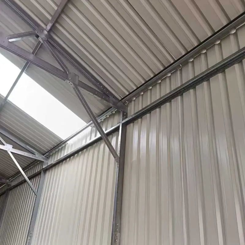 30' x 40' Metal Garage Shed, 11' High Double Front Doors, 17' Peak, 1260 Sq-Ft TMG-MS3040