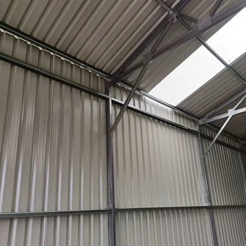 30' x 40' Metal Garage Shed, 11' High Double Front Doors, 17' Peak, 1260 Sq-Ft TMG-MS3040