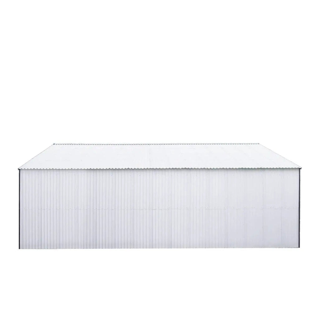 30' x 40' Metal Garage Shed, 11' High Double Front Doors, 17' Peak, 1260 Sq-Ft TMG-MS3040