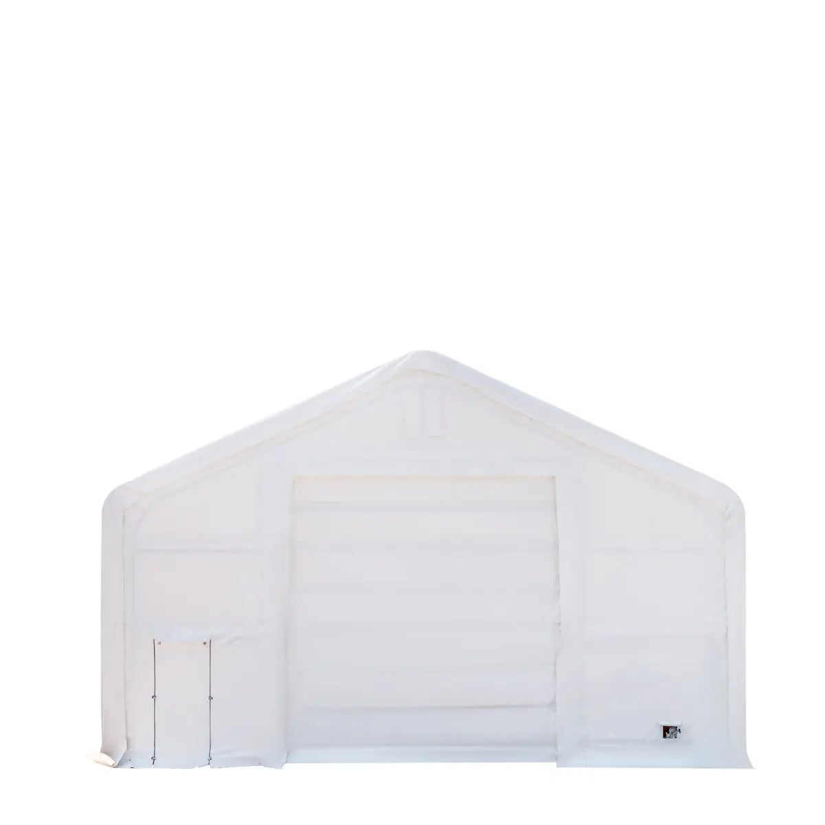 30' x 80' Dual Truss Storage Shelter with Heavy Duty 17 oz PVC Cover & Drive Through Doors, TMG-DT3081 (Discontinued – No Longer Available)