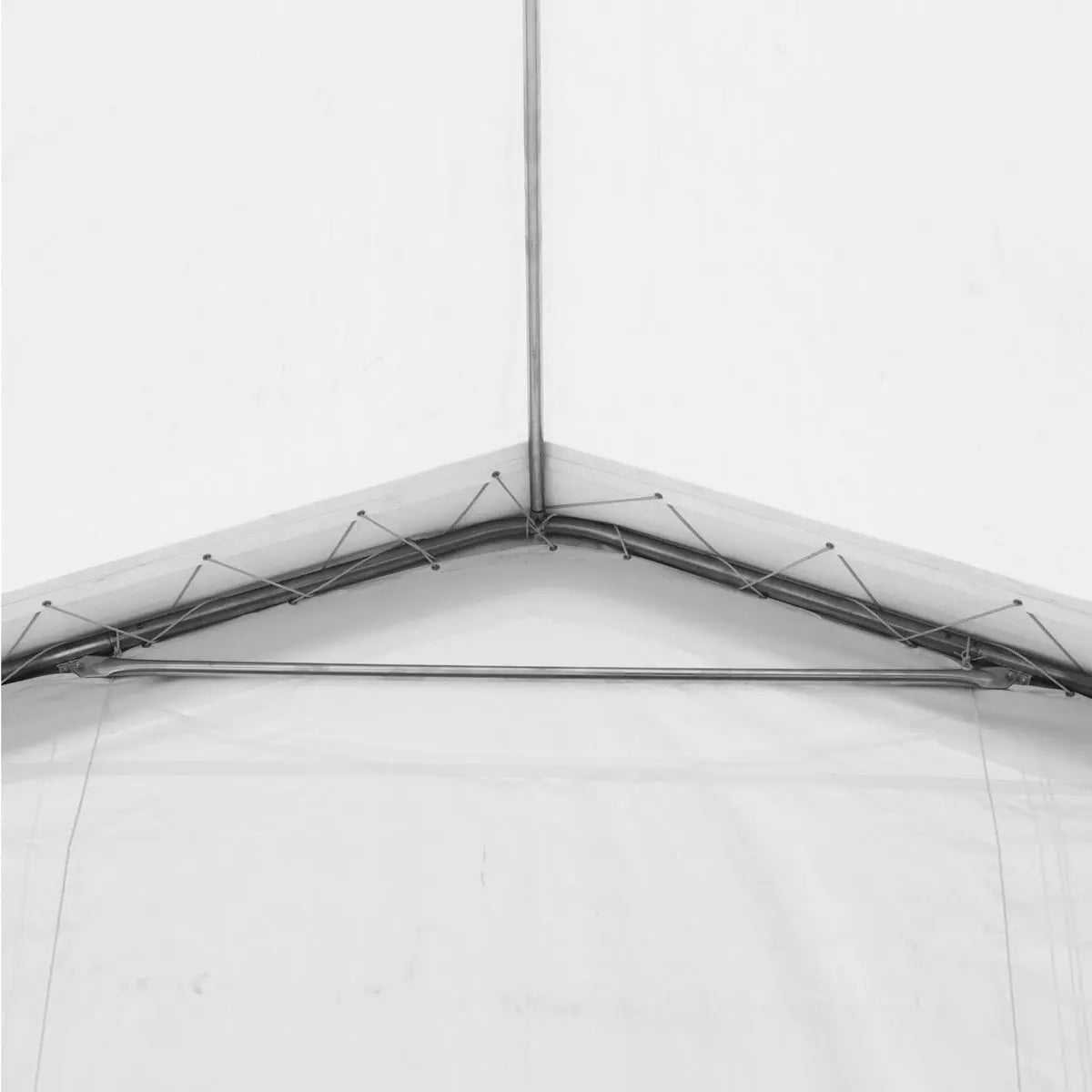 30' x 80' Peak Ceiling Storage Shelter with Heavy Duty 17 oz PVC Cover & Drive Through Doors, TMG-ST3082V