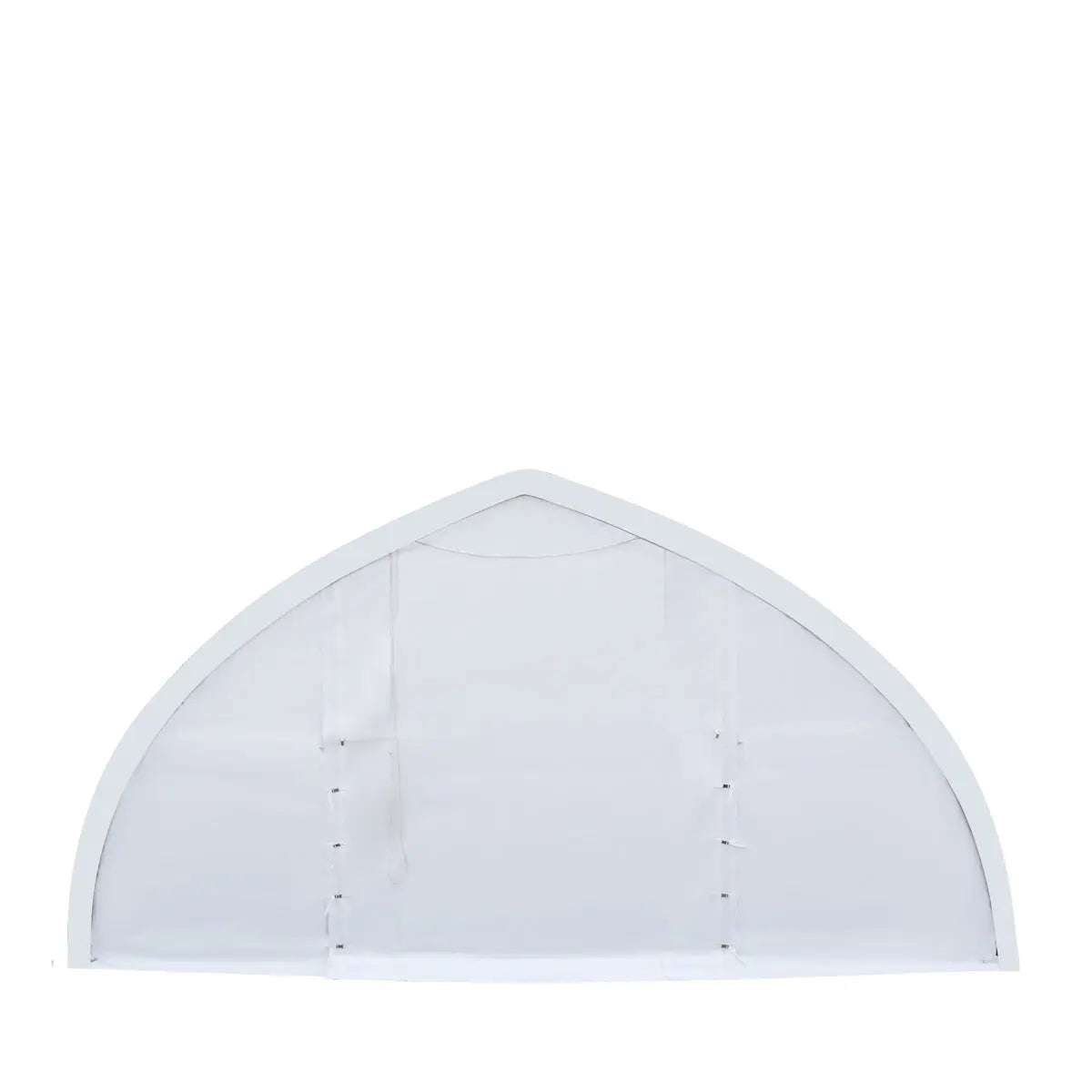 30' x 80' Peak Ceiling Storage Shelter with Heavy Duty 17 oz PVC Cover & Drive Through Doors, TMG-ST3082V