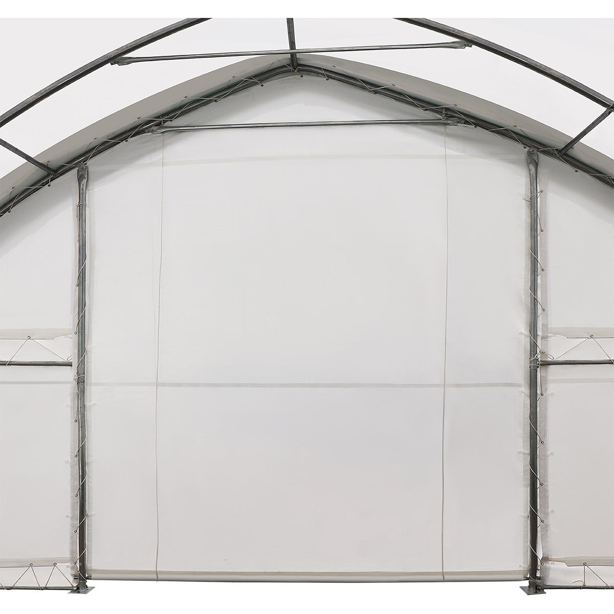 30' x 40' Peak Ceiling Storage Shelter with Heavy Duty 11 oz PE Cover & Drive Through Doors, TMG-ST3042E (Previously ST3040E)