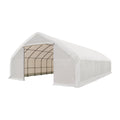 30' x 50' Straight Wall Peak Ceiling Storage Shelter with Heavy Duty 17 oz PVC Cover TMG-ST3052V (Previously ST3050V)