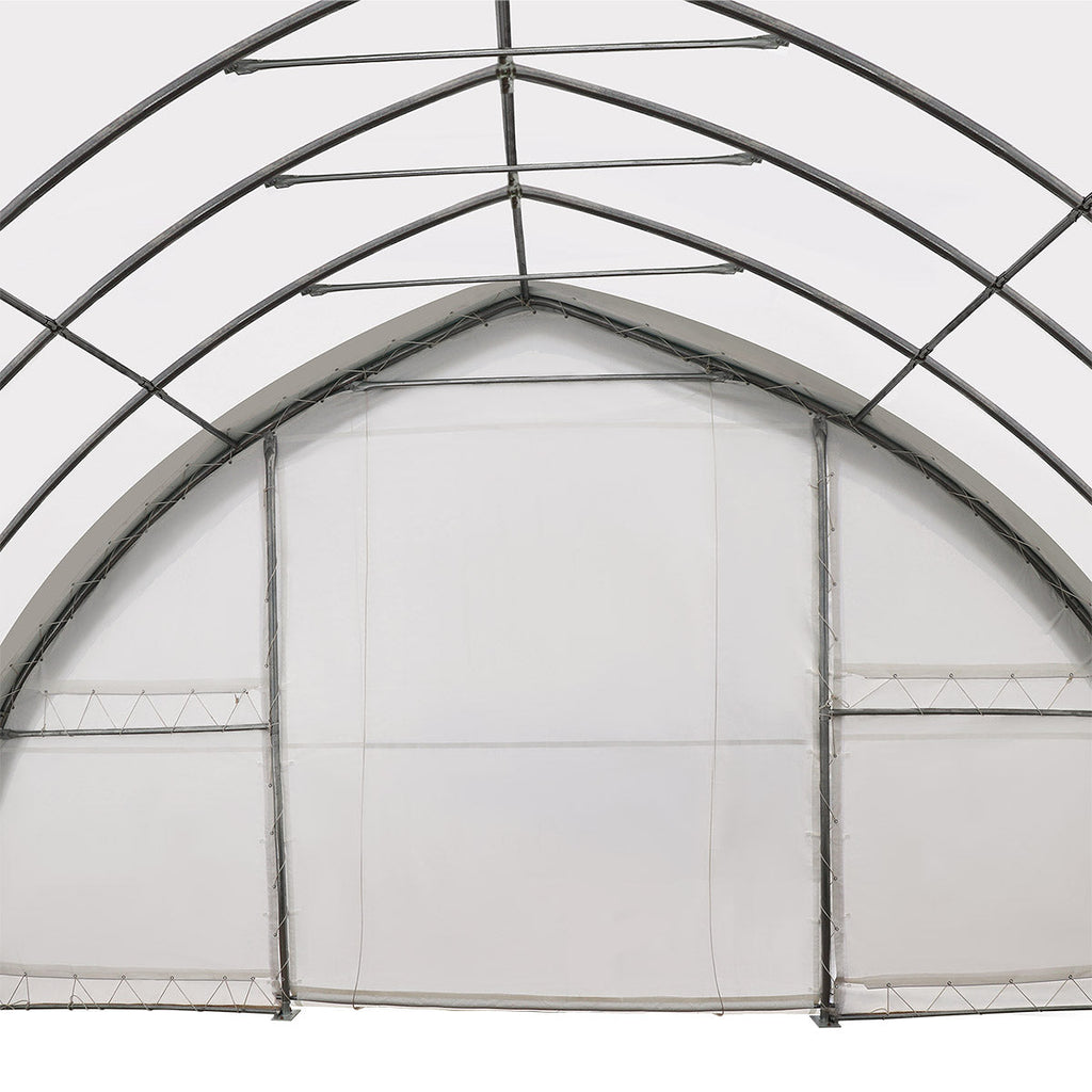 30' x 60' Peak Ceiling Storage Shelter with Heavy Duty 17 oz PVC Cover & Drive Through Doors, TMG-ST3062V (Previously ST3060V)