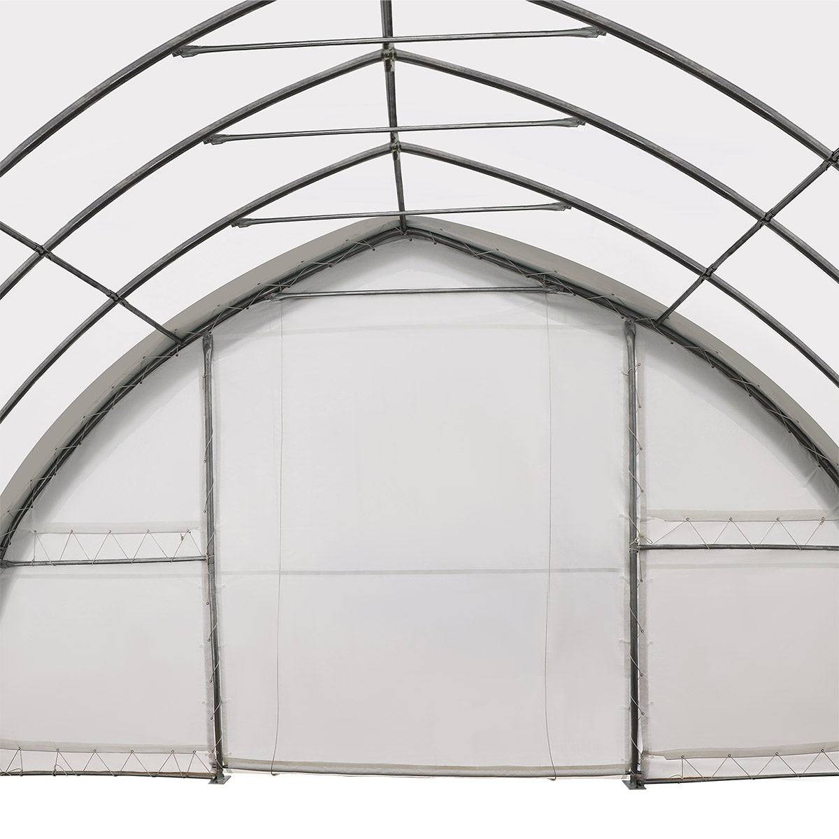 30' x 60' Peak Ceiling Storage Shelter with Heavy Duty 17 oz PVC Cover & Drive Through Doors, TMG-ST3062V (Previously ST3060V)