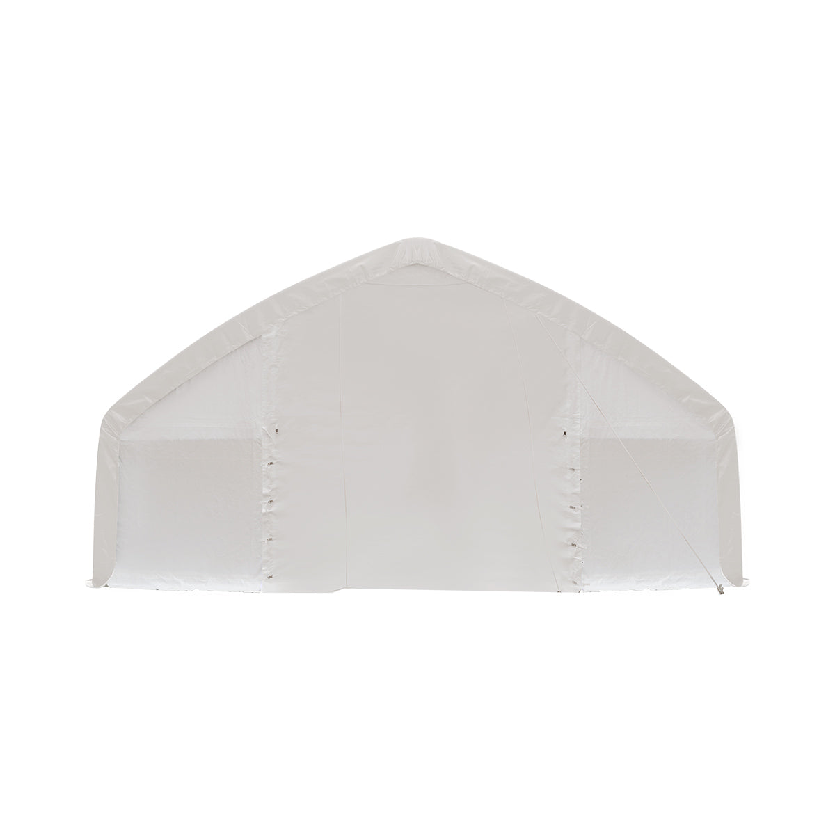30' x 70' Straight Wall Peak Ceiling Storage Shelter with Heavy Duty 10 oz PE Cover TMG-ST3072E (Previously ST3070E)