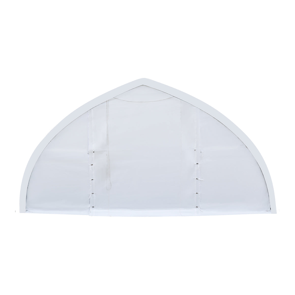 30' x 80' Peak Ceiling Storage Shelter with Heavy Duty 11 oz PE Cover & Drive Through Doors, TMG-ST3082E (Previously ST3080E)