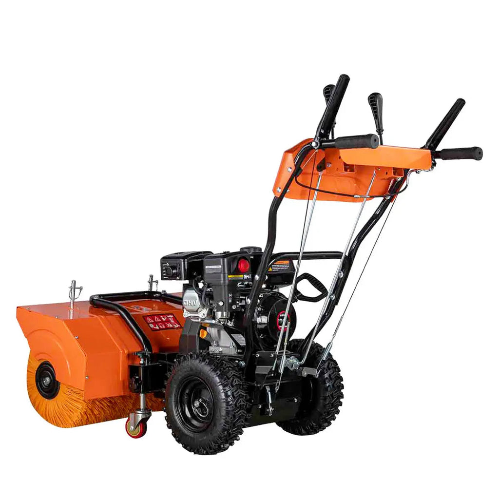 32" All Season Surface Rotary Brush/Snow Broom, Self-Propelled, Forward and Reverse, TMG-GSB32 (Discontinued – No Longer Available)