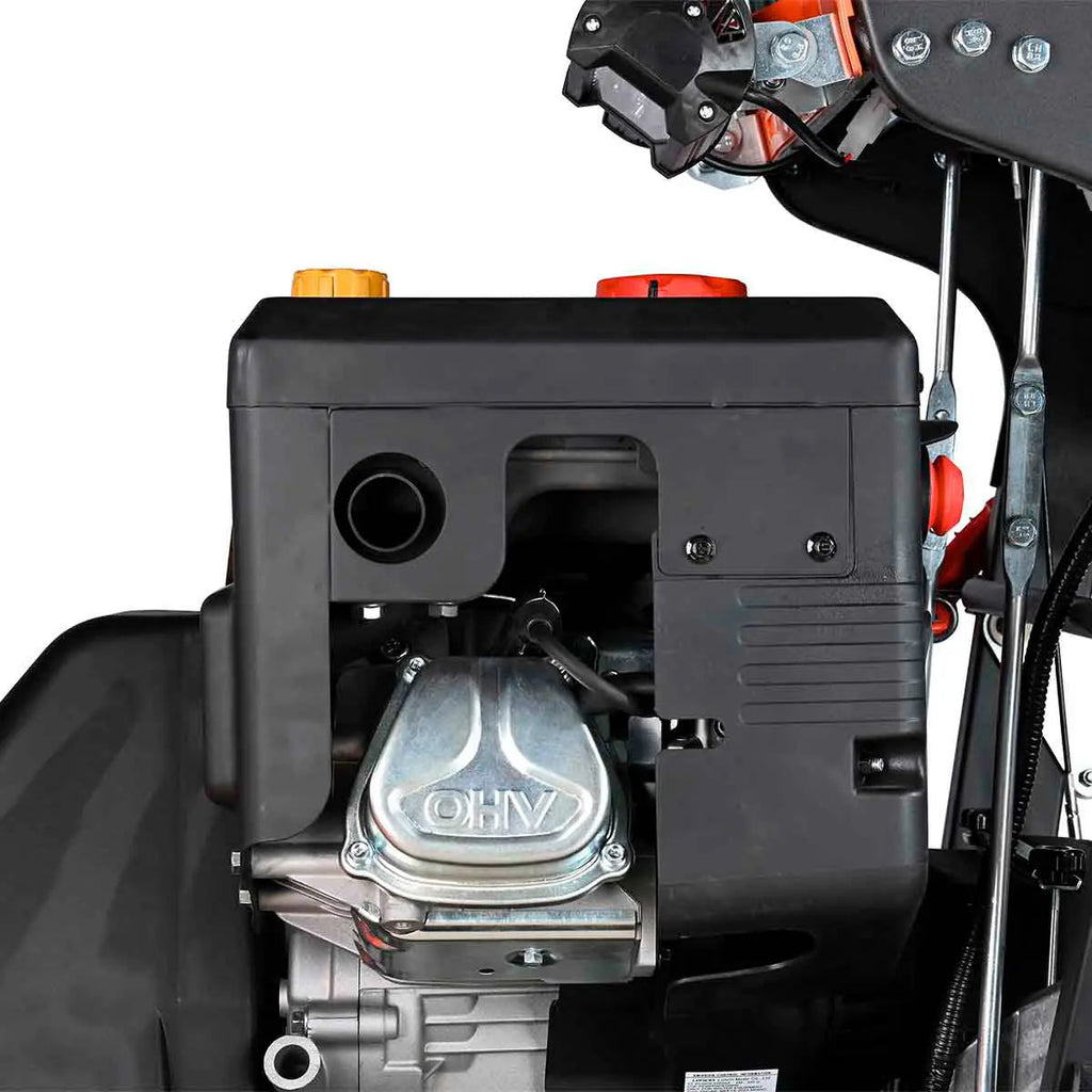 TMG Heavy Series™ Stand-On Rubber Track Snow Blower, Dual Stage, LED Light, 50' Throwing Distance TMG-GSB36 (Discontinued – No Longer Available)