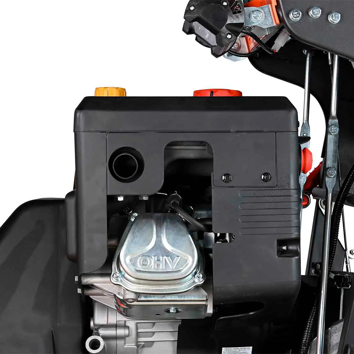 TMG Heavy Series™ Stand-On Rubber Track Snow Blower, Dual Stage, LED Light, 50' Throwing Distance TMG-GSB36 (Discontinued – No Longer Available)