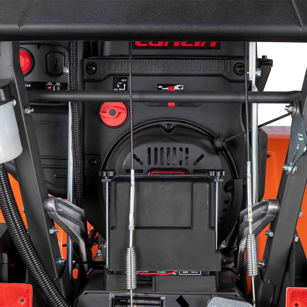 TMG Heavy Series™ Stand-On Rubber Track Snow Blower, Dual Stage, LED Light, 50' Throwing Distance TMG-GSB36 (Discontinued – No Longer Available)