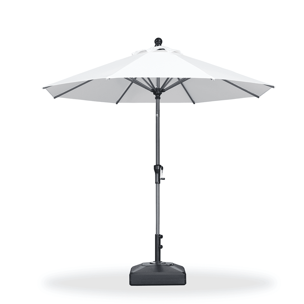 PURPLE LEAF Round Tiltable Patio Umbrella Poolside Porch Table Umbrella