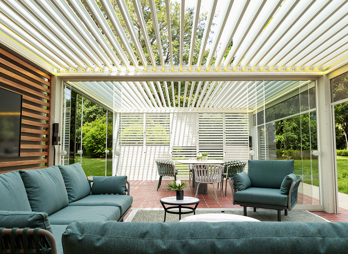 FlexPatio POWER+ PRO Gen 2 Motorized Pergola