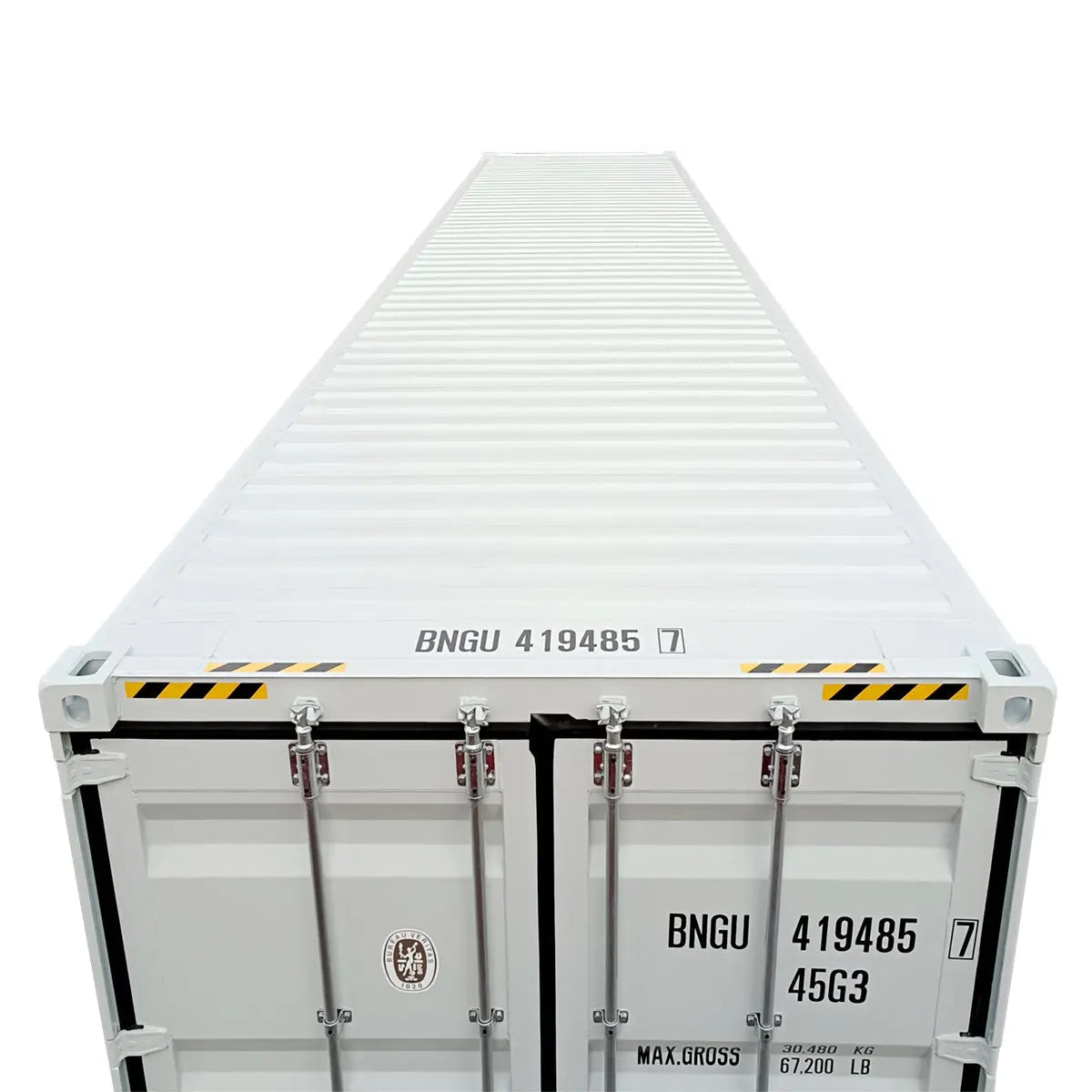 40-Foot High Cube Shipping Container with 2 Side Doors – One-Way Use Sea Can TMG-SC45S