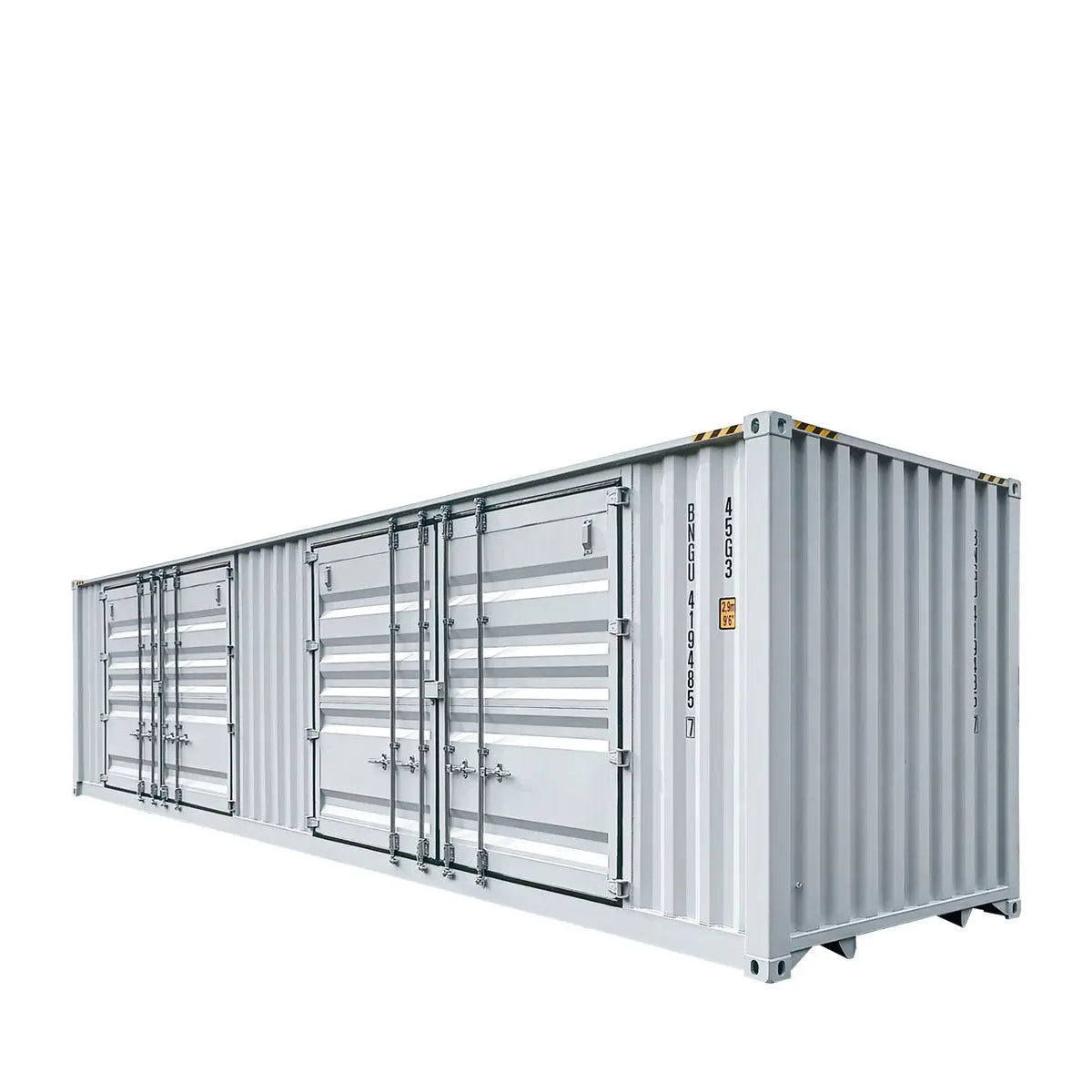 40-Foot High Cube Shipping Container with 2 Side Doors – One-Way Use Sea Can TMG-SC45S