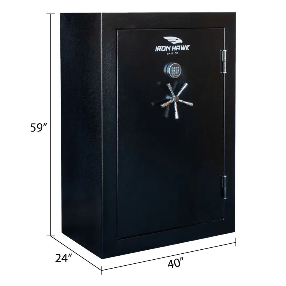 40-Gun Safe, Digital Keypad Lock, 1400°F Fire Rating, Heavy-Duty Steel Construction, DOBA-GS40