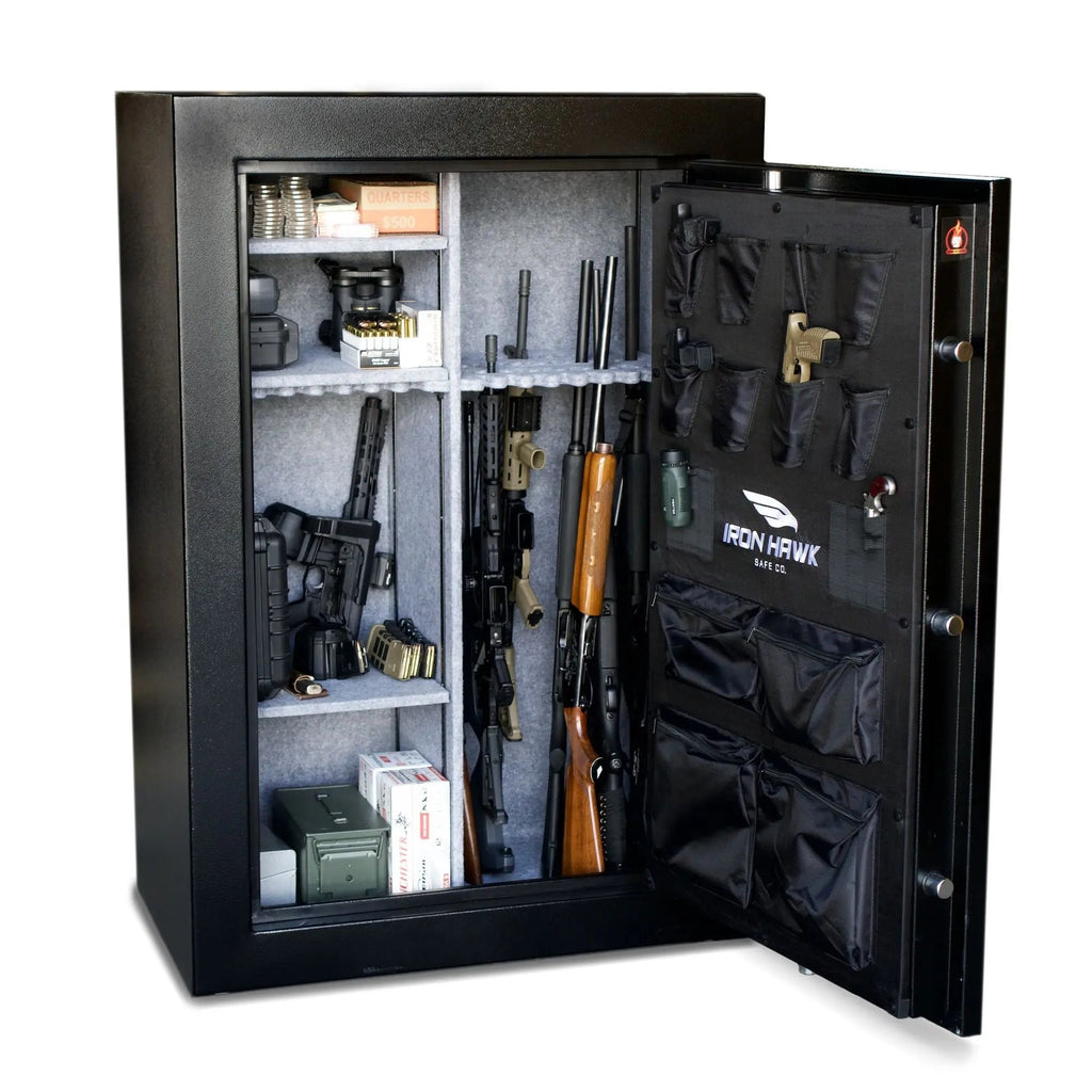 40-Gun Safe, Digital Keypad Lock, 1400°F Fire Rating, Heavy-Duty Steel Construction, DOBA-GS40