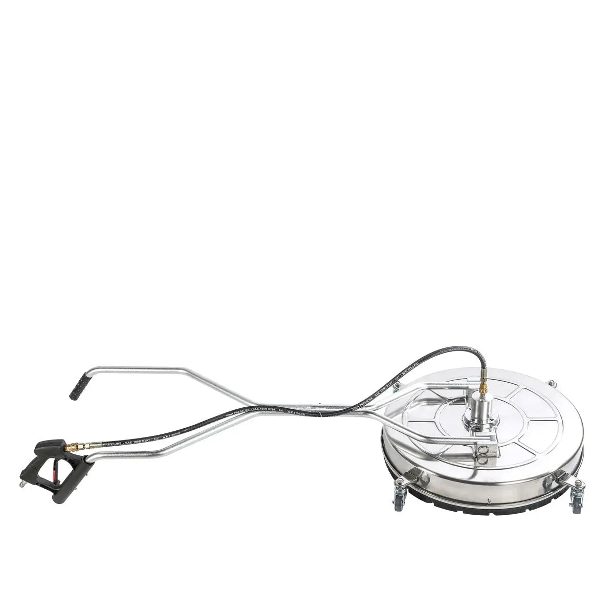 4000 PSI 24" Flat Surface Rotary Cleaner, Stainless Steel Deck, 8 GPM, Swivel Casters, TMG-GWS24