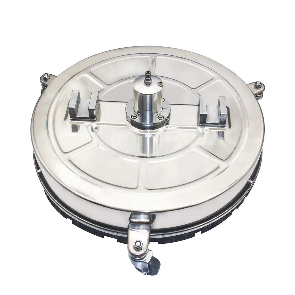4000 PSI 24" Flat Surface Rotary Cleaner, Stainless Steel Deck, 8 GPM, Swivel Casters, TMG-GWS24
