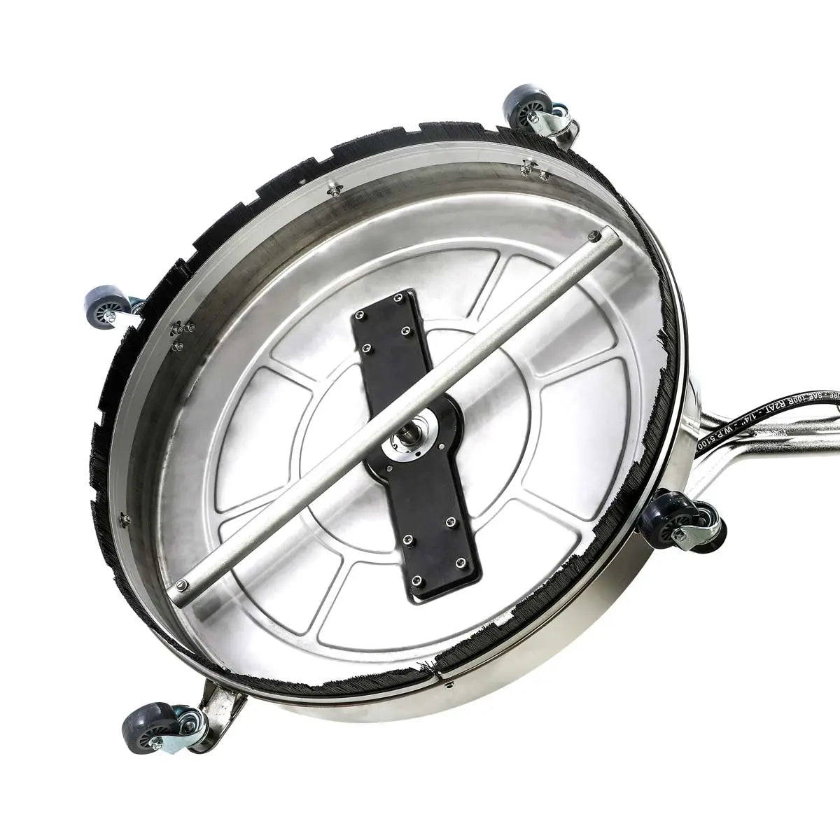4000 PSI 24" Flat Surface Rotary Cleaner, Stainless Steel Deck, 8 GPM, Swivel Casters, TMG-GWS24