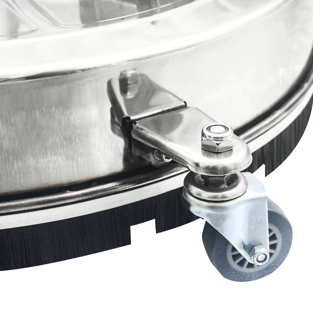 4000 PSI 24" Flat Surface Rotary Cleaner, Stainless Steel Deck, 8 GPM, Swivel Casters, TMG-GWS24