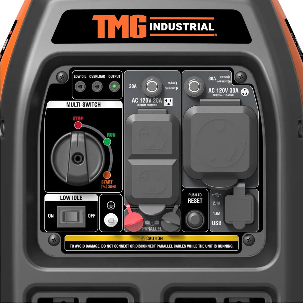 4000 Watt Digital Inverter Portable Generator, 3.5hrs 50% Load Run Time, CETL,ETL Certified For Canada/US, EPA Emissions Compliance, TMG-GDI40