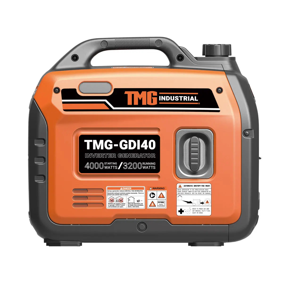 4000 Watt Digital Inverter Portable Generator, 3.5hrs 50% Load Run Time, CETL,ETL Certified For Canada/US, EPA Emissions Compliance, TMG-GDI40