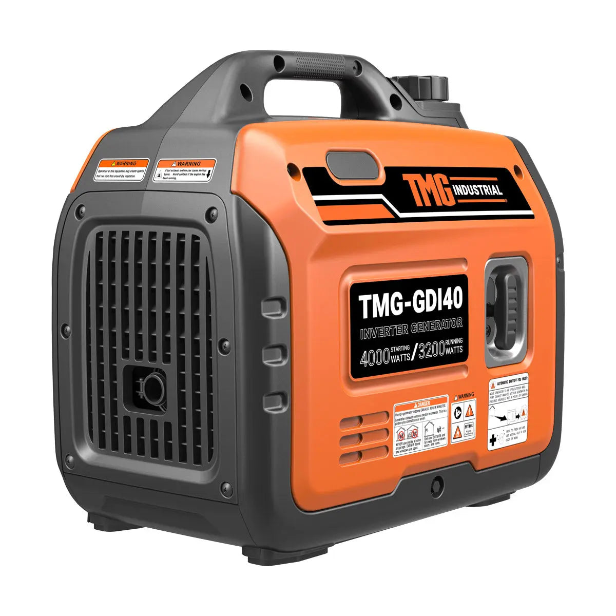 4000 Watt Digital Inverter Portable Generator, 3.5hrs 50% Load Run Time, CETL,ETL Certified For Canada/US, EPA Emissions Compliance, TMG-GDI40