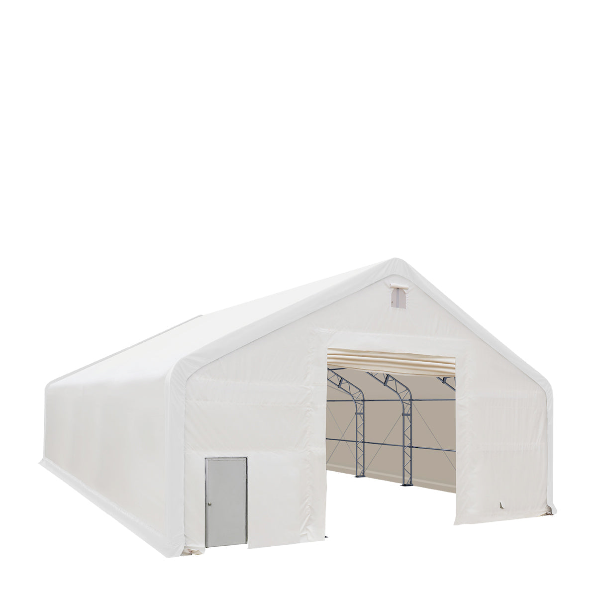 40' x 40' Dual Truss Storage Shelter with Heavy Duty 21 oz PVC Cover & Drive Through Doors, TMG-DT4042 (Previously DT4041)