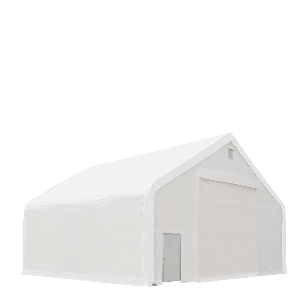 40' x 40' Dual Truss Storage Shelter with Heavy Duty 21 oz PVC Cover & Drive Through Doors, TMG-DT4042 (Previously DT4041)